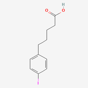 molecular formula C11H13IO2 B1436650 5-(4-碘苯基)戊酸 CAS No. 116680-98-9
