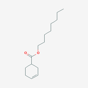 molecular formula C15H26O2 B14366609 Octyl cyclohex-3-ene-1-carboxylate CAS No. 92773-34-7