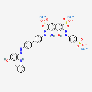 molecular formula C41H29N8Na3O11S3 B1436670 C.I. Acid Black 94 CAS No. 6358-80-1