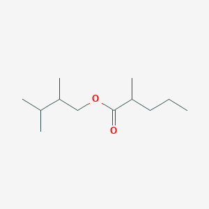 molecular formula C12H24O2 B14366762 2,3-Dimethylbutyl 2-methylpentanoate CAS No. 90397-39-0