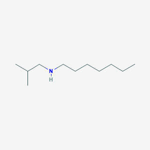 molecular formula C11H25N B14367005 N-(2-Methylpropyl)heptan-1-amine CAS No. 90105-57-0