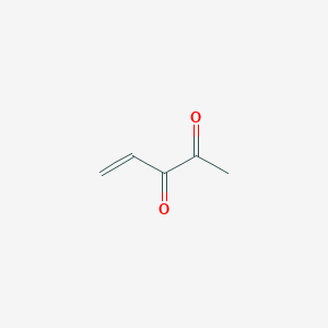 molecular formula C5H6O2 B14367017 4-Pentene-2,3-dione CAS No. 91238-45-8