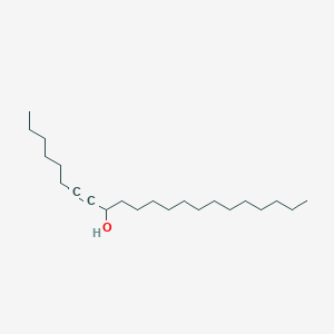 molecular formula C22H42O B14367063 Docos-7-YN-9-OL CAS No. 91295-78-2