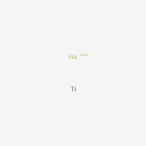molecular formula GaTi B14367071 Gallium;titanium 