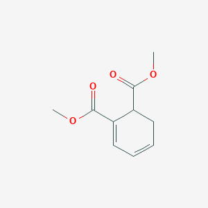 molecular formula C10H12O4 B14367086 Dimethyl cyclohexa-2,4-diene-1,2-dicarboxylate CAS No. 90295-61-7