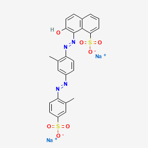 molecular formula C24H20N4NaO7S2 B1436720 CID 135445699 CAS No. 6226-76-2