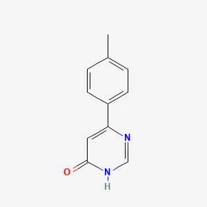 molecular formula C11H10N2O B1436727 6-(4-Methylphenyl)pyrimidin-4-ol CAS No. 896938-88-8