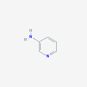 molecular formula C5H6N2 B143674 3-Aminopyridine CAS No. 462-08-8
