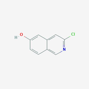 molecular formula C9H6ClNO B1436754 3-Chloroisoquinolin-6-ol CAS No. 1374652-53-5
