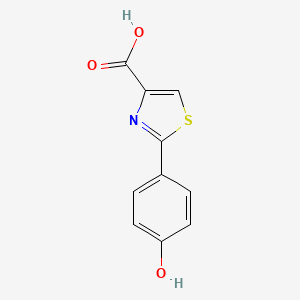 2-(4-Hydroxyphenyl)-1,3-thiazole-4-carboxylic acid