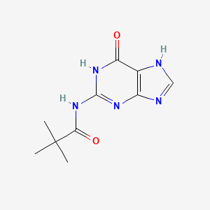 molecular formula C10H13N5O2 B1436770 N2-Pivaloylguanine CAS No. 136675-82-6
