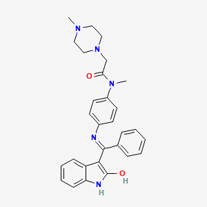 molecular formula C29H31N5O2 B1436778 Nintedanib impurity E CAS No. 262366-32-5