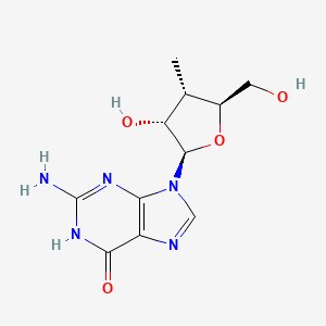 molecular formula C11H15N5O4 B1436790 3'-Methyl-3'-deoxyguanosine CAS No. 444020-69-3