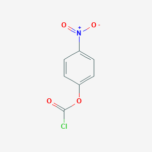 molecular formula C7H4ClNO4 B143680 4-Nitrophenyl chloroformate CAS No. 7693-46-1