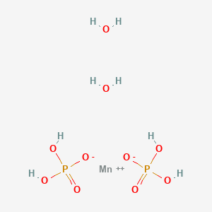 molecular formula H8MnO10P2 B1436803 Manganese phosphate acid dihydrate CAS No. 10234-99-8