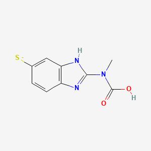 Methyl(6-sulfanyl-1H-benzimidazol-2-yl)carbamate