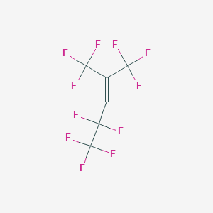 molecular formula C6HF11 B14368128 2-Trifluoromethyl-3H-perfluoro-2-pentene CAS No. 90277-94-4