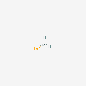 molecular formula CH2Fe+ B14368194 Iron(1+), methylene- CAS No. 90143-30-9