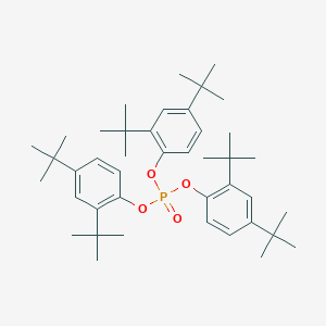 molecular formula C42H63O4P B143682 Tris(2,4-DI-tert-butylphenyl)phosphate CAS No. 95906-11-9