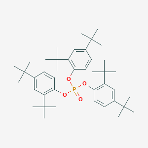 molecular formula C42H63O4P B143682 Tris(2,4-ditert-butylphenyl)phosphate CAS No. 95906-11-9