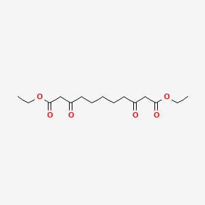 molecular formula C15H24O6 B14368383 Diethyl 3,9-dioxoundecanedioate CAS No. 91743-83-8
