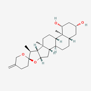molecular formula C27H42O4 B14368452 Australigenin CAS No. 90865-22-8