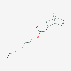 molecular formula C17H28O2 B14368581 Octyl (bicyclo[2.2.1]hept-5-en-2-yl)acetate CAS No. 92773-36-9