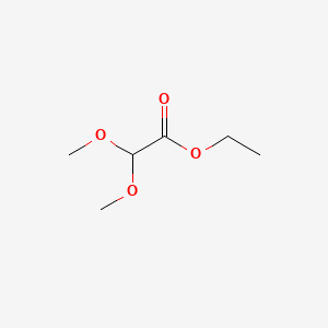 molecular formula C6H12O4 B14368628 Ethyl dimethoxyacetate CAS No. 90837-72-2