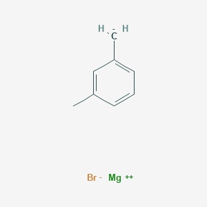 molecular formula C8H9BrMg B14368726 Magnesium bromide (3-methylphenyl)methanide (1/1/1) CAS No. 90531-94-5