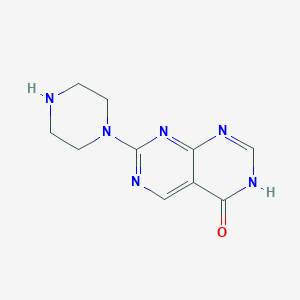 7-(piperazin-1-yl)pyrimido[4,5-d]pyrimidin-4(3H)-one