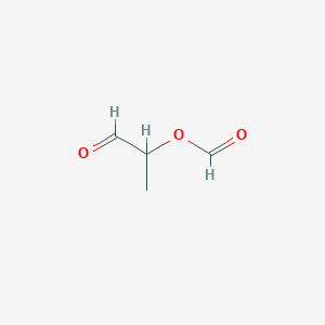 molecular formula C4H6O3 B14368851 1-Oxopropan-2-yl formate CAS No. 92805-66-8