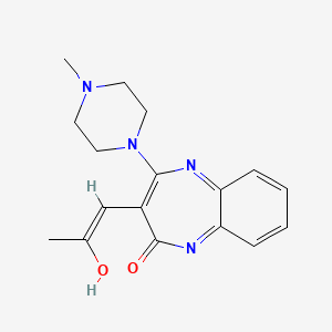 molecular formula C17H20N4O2 B1436894 Olanzapine Lactam Impurity CAS No. 1017241-34-7