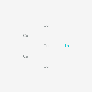 molecular formula Cu5Th B14368943 Copper;thorium CAS No. 90981-96-7