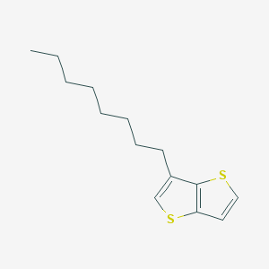 molecular formula C14H20S2 B1436895 3-Octylthieno[3,2-b]thiophene CAS No. 1064015-56-0