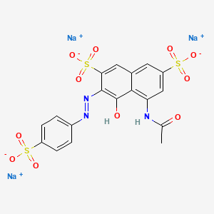 molecular formula C18H12N3Na3O11S3 B1436909 New Red 