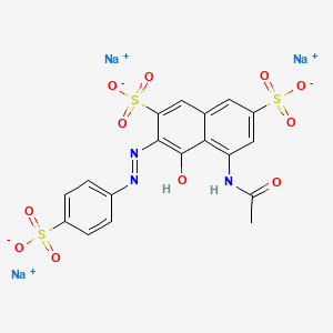 molecular formula C18H12N3Na3O11S3 B1436909 New Red CAS No. 220658-76-4