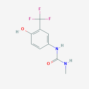 molecular formula C9H9F3N2O2 B1436920 Fluometuron-N-desmethyl-4-hydroxy CAS No. 1174758-89-4