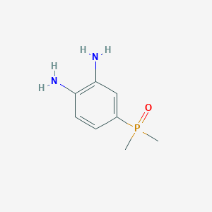 molecular formula C8H13N2OP B1436933 (3,4-Diaminophenyl)dimethylphosphine oxide CAS No. 2305255-12-1