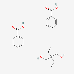 molecular formula C21H28O6 B14369349 Benzoic acid;2,2-diethylpropane-1,3-diol CAS No. 93485-77-9