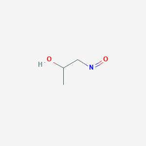 molecular formula C3H7NO2 B14369558 1-Nitrosopropan-2-ol CAS No. 93682-09-8