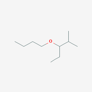 molecular formula C10H22O B14369567 3-Butoxy-2-methylpentane CAS No. 90054-77-6