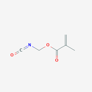 molecular formula C6H7NO3 B14369629 Isocyanatomethyl 2-methylprop-2-enoate CAS No. 93956-19-5