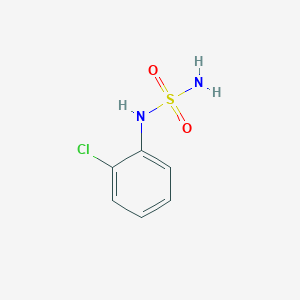 molecular formula C6H7ClN2O2S B143698 (2-Chlorophenyl)sulfamide CAS No. 128276-56-2