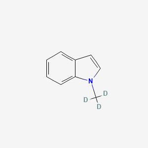 molecular formula C9H9N B1437001 1-(Trideuteriomethyl)indole CAS No. 1638281-54-5