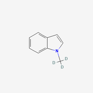 molecular formula C9H9N B1437001 1-((2)H3)methyl-1H-indole CAS No. 1638281-54-5