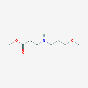 molecular formula C8H17NO3 B1437019 Methyl 3-[(3-methoxypropyl)amino]propanoate CAS No. 51935-32-1