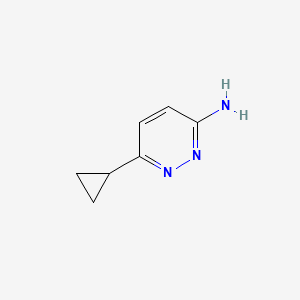 6-Cyclopropylpyridazin-3-amine