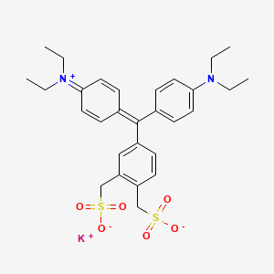 molecular formula C29H35KN2O6S2 B1437037 酸性绿A CAS No. 93942-43-9