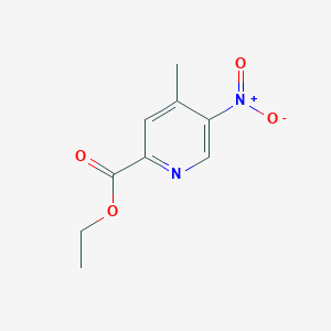 molecular formula C9H10N2O4 B1437065 Ethyl 4-methyl-5-nitropicolinate CAS No. 868551-26-2