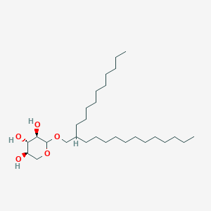 molecular formula C29H58O5 B1437074 2-Decyltetradecyl-D-xylopyranoside CAS No. 446264-02-4